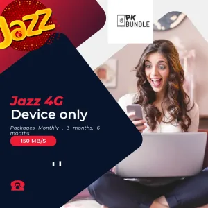 Jazz 4G Device Unlimited packages