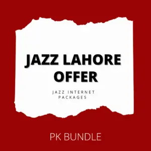 Jazz Lahore Offer