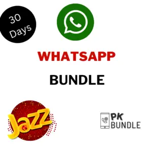 Jazz WhatsApp Packages Monthly