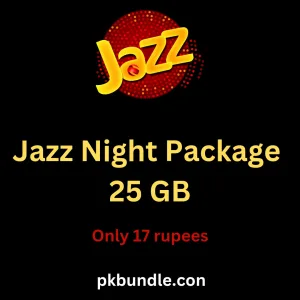 Jazz Night Internet Package 25 Gb