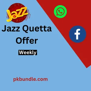 Jazz internet packages Quetta