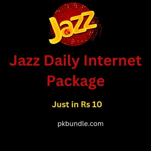 Jazz internet packages daily