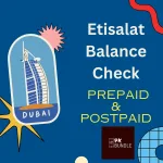 Etisalat UAE balance recharge